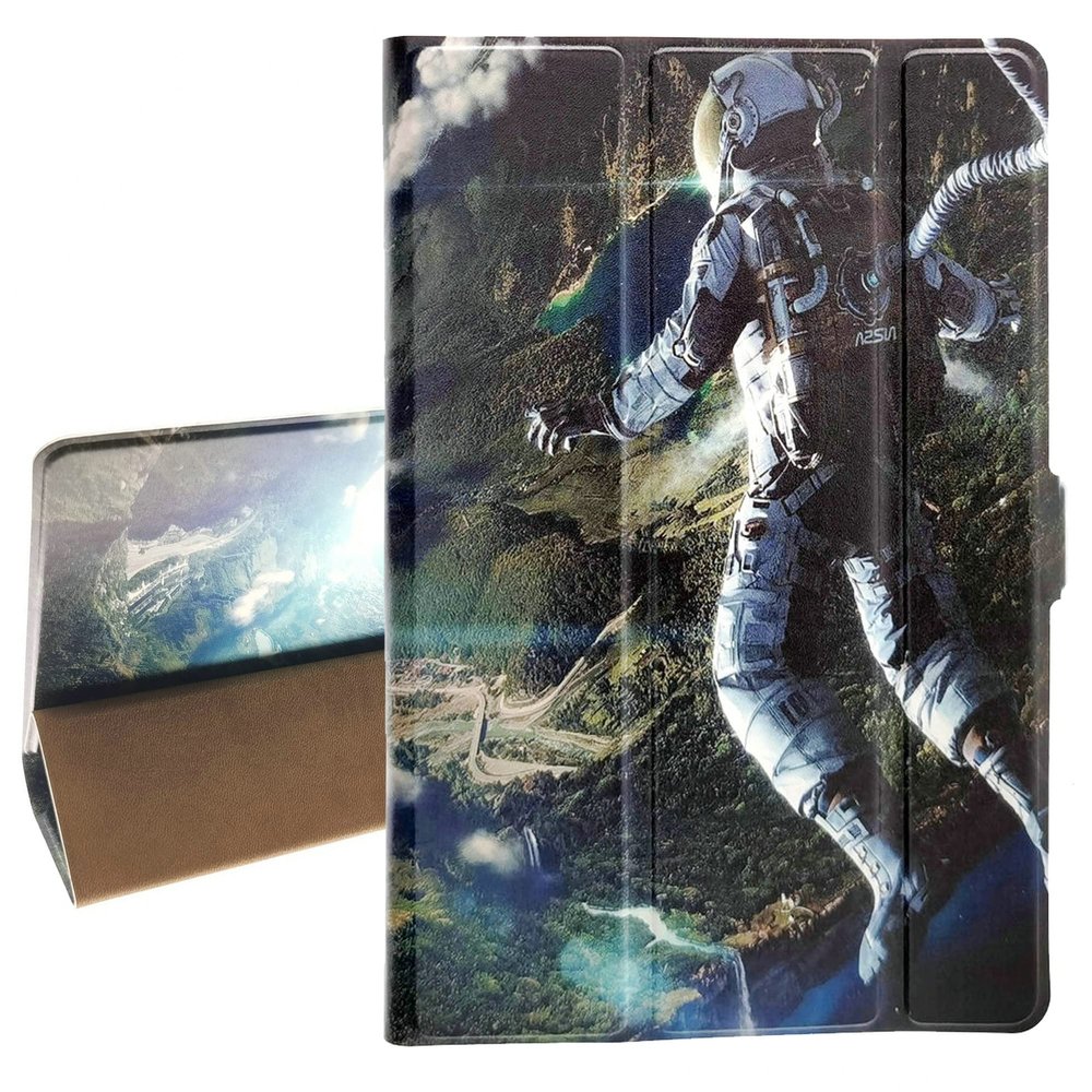 Slim Case Compatible with Azpen Innovate 10 10-Inch Tablet Case Flip Stand Cover CD