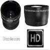 2Pc Telephoto & Wide Angle Kit for Panasonic HC-WX970 HC-VX870 HC-V770 HC-WX970M view 4