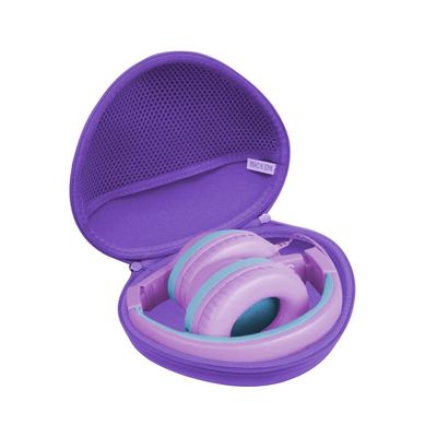 Hermitshell Hard Travel Case for iClever HS19 / iClever BTH12 Kids Headphones (Purple)