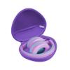Hermitshell Hard Travel Case for iClever HS19 / iClever BTH12 Kids Headphones (Purple) view 1