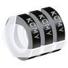 KCMYTONER 3PK 1/2 Embossing Label Tape Compatible for DYMO 521209 White on Black 3D Plastic Labels Used in Organizer Xpress Pro 1575 1595, Office Mate II 1540 154000, MoTEX E101 E404 Label Makers view 1