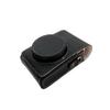 BMAOLLONGB Premium PU Leather FullBody Camera Case Bag Cover for Ricoh GR II III IIIx for Canon G7 X Mark II III for Sony ZV-1 RX100 V VI VII for Panasonic LX10 CCD (Black) view 3