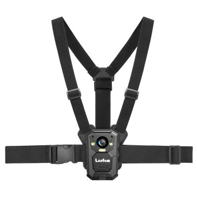 Losfom Body Camera Vest Mount,Adjustable Chest Strap Belt for All Brand Body Worn Camera,Dual Shoulder Body Cam Mount for Police,Sports,Hiking