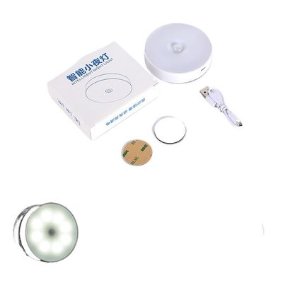 sensor light indoor Nocturna Con Sensor De Movimiento, Lmpara De Pared Solar LED Recargable Por USB Para Cocina, Armario, Dormitorio, Mesita De Noche, Decoracin motion sensor ( Color : 3 PCS , Size