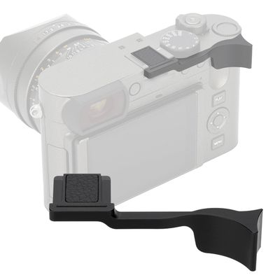 JJC TA-Q3 Thumbs Up Grip for Q3 Camera, Q3 Thumb Grip, Made of Premium Anodized Aluminium Alloy, Silicone Pad, Hot Shoe Grip for Q3, Weight 9G, Size 68.1 x 30.7 x 18mm