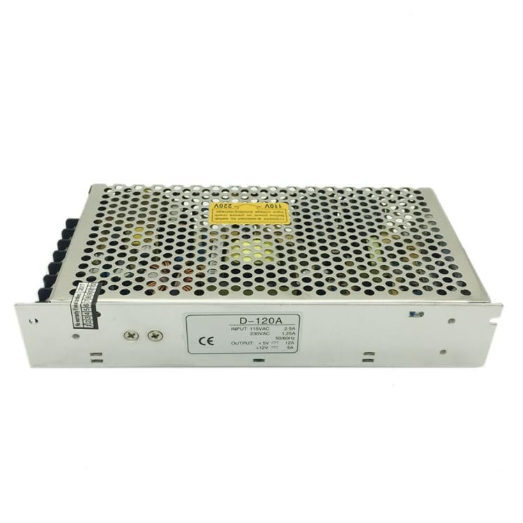 120W Dual Output Switching Power Supply D-120A Dual Series 5V12A,12V5A Applicable AC Output Power Supplies