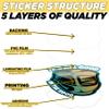 (3PCS) All Good in This Hood Welder Weld Welding Helmet Sticker Die Cut Waterproof Vinyl Sticker for Water Bottle Tumbler Hard Hat Helmet Car Laptop Gift for Men Women Girl Boy (3 Inches) view 4