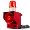 Y DIANS S Recordable Alarm Siren 30W 130dB Loud Horn Adjust Volume Tone Waterproof Security Button Siren with Microphone for School, Dock, Factory and House SLB-3100 AC220V view 1