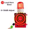 Y DIANS S Recordable Alarm Siren 30W 130dB Loud Horn Adjust Volume Tone Waterproof Security Button Siren with Microphone for School, Dock, Factory and House SLB-3100 AC220V view 2