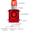 Y DIANS S Recordable Alarm Siren 30W 130dB Loud Horn Adjust Volume Tone Waterproof Security Button Siren with Microphone for School, Dock, Factory and House SLB-3100 AC220V view 4