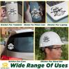 (3PCS) Nobody Cares Work Harder Sticker Inspirational Quote Stickers Skull Mechanic Engineer Die Cut Waterproof Vinyl Sticker for Water Bottle Tumbler Hard Hat Helmet Car Laptop Gift (2 Inches) view 3