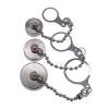 GX12 GX16 GX20 Aviation Connector Plug Cover Waterproof Cover Dust Metal Cap Circular Connector Protective Sleeve(GX20 Metal Cap) view 4