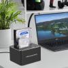 USB 3.0 to Dual Bay SATA Hard Drive Docking Station for 2.5/3.5 Inch HDD SSD Duplicator/Offline Clone view 3