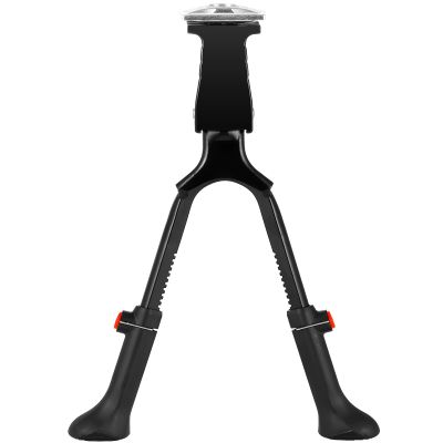 SPICIMOMO Adjustable Bike Kickstand with Double Legs - Aluminum Alloy Bicycle Kick Stands for 22-26 Inch Adult Bike, Road Bikes and Electric Bike