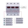 RWRAPS Three Phase Voltmeter Adjustable Over and Under Voltage Protector 3 Phase Automatic Recovery Protective Device Reset 63A 380V view 4