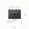 RCA Stereo Audio Switcher R/L Audio Selector Splitter 2(1)-in-1(2)-Out Audio Selector Switch Box with One Key Mute and Switch Compatible Active Speaker,PC,Ipad,etc view 2