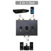 RCA Stereo Audio Switcher R/L Audio Selector Splitter 2(1)-in-1(2)-Out Audio Selector Switch Box with One Key Mute and Switch Compatible Active Speaker,PC,Ipad,etc view 4
