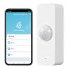WiFi Motion Sensor, Smart Motion Detector for Home Security, Wireless Motion Sensor App Remote Monitor, Voice Command Compatible with Alexa. 1 Pack view 1