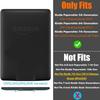 BOZHUORUI Slim Case for Kindle Paperwhite 5th/6th/7th Generation Prior to 2018 (2012-2017 Release,Model EY21 & DP75SDI) - Premium PU Leather Protective Cover with Auto Sleep/Wake (Lotus) view 2