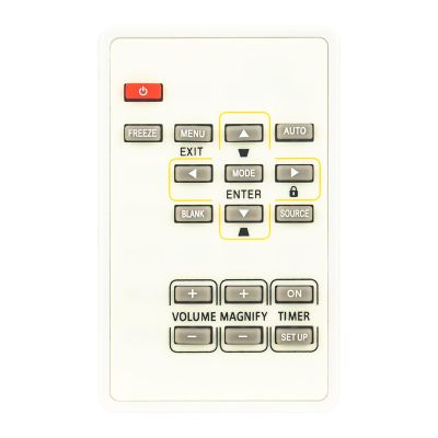PERFASCIN New Replace Infrared Remote Control Fit for Mitsubishi Projector GX-565 GS-326 GX-330 GX-570ST/BENQ MP615 Projector/Hitachi HCP-DX300 DRX300