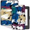 BOZHUORUI Slim Case for Kindle Paperwhite 5th/6th/7th Generation Prior to 2018 (2012-2017 Release,Model EY21 & DP75SDI) - Premium PU Leather Protective Cover with Auto Sleep/Wake (Musical Note)
