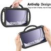 AVAWO Kids Case for Samsung Galaxy Tab A11+ Plus/A9+ Plus 11 Inch Case, with Strap, Shockproof Lightweight Handle Stand 2025/2023 Model with Lanyard, Black view 3