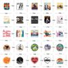 122Pcs jiu Jitsu Stickers Pack, Sport Aesthetic Vinyl Waterproof Sticker Water Bottle,Laptop,Phone,Skateboard,Scrapbooking,Bumper Decor for Fans for Party Supply Decor view 3