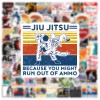 122Pcs jiu Jitsu Stickers Pack, Sport Aesthetic Vinyl Waterproof Sticker Water Bottle,Laptop,Phone,Skateboard,Scrapbooking,Bumper Decor for Fans for Party Supply Decor view 4