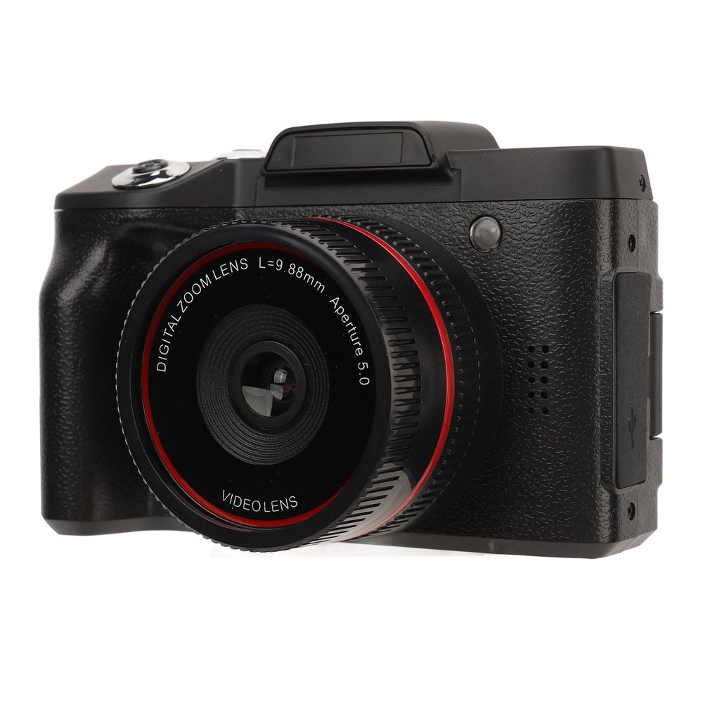 1080P HD Digital Camera 16MP Flip Screen Compact Camera with 16X Zoom, 2.4in TFT Display, Tripod Compatible, for Kids Teens Photo