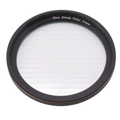 Zopsc Blue Streak Filter for Captivating Night with Micro Single Lens Camera, Optical Glass Material (55mm)