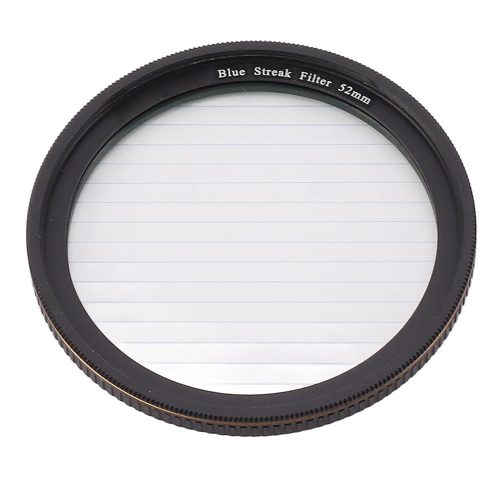 Zopsc Blue Streak Filter for Captivating Night with Micro Single Lens Camera, Optical Glass Material (55mm)