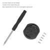Pilipane Bikes Computer Repair Tool Set, Bikes Computer Bracket Fixed Base 5 Screws Computer Bracket Fixed Base Replacement Fit for for garminwatch view 2