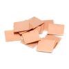 5pcs/Lots Pure Copper Metal SheetShim Piece Heat Sink 20 * 20mm*(0.8/1.0mm), Thermal Pad for Laptop GPU CPU (Color : 0.8mm) view 1