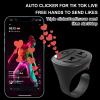 Vekesen Tiktok Scrolling Ring for iPhone, Bluetooth Camera Remote Control, Remote Control for TIK Tok Scrolling Ring for iPhone, Android (Black) view 3