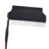 JXSZ 44-pin Female to 40-pin Male IDE 2.5" to 3.5" Hard Drive Adapter with 4pin Power Converts 44Pin HDD/DOM to 40Pin IDE view 2