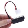 JXSZ 44-pin Female to 40-pin Male IDE 2.5" to 3.5" Hard Drive Adapter with 4pin Power Converts 44Pin HDD/DOM to 40Pin IDE view 4