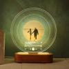 MNBON Personalized LED Night Light Song & Photo - Special Valentine's Day Gift - Custom Anniversary Present - Romantic Couple's Thoughtful Gift for Him and Her - Engagement Celebration view 1