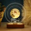 MNBON Personalized LED Night Light Song & Photo - Special Valentine's Day Gift - Custom Anniversary Present - Romantic Couple's Thoughtful Gift for Him and Her - Engagement Celebration view 3