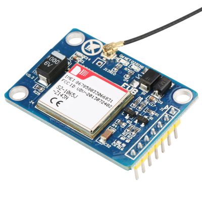 5V SIM800L Module GSM GPRS,Module with Antenna GSM Module SMS Module with Antenna Kit Self Projectile Card Slot IPX Interface Support Arbitrarily Change Antenna Data 4 Frequency