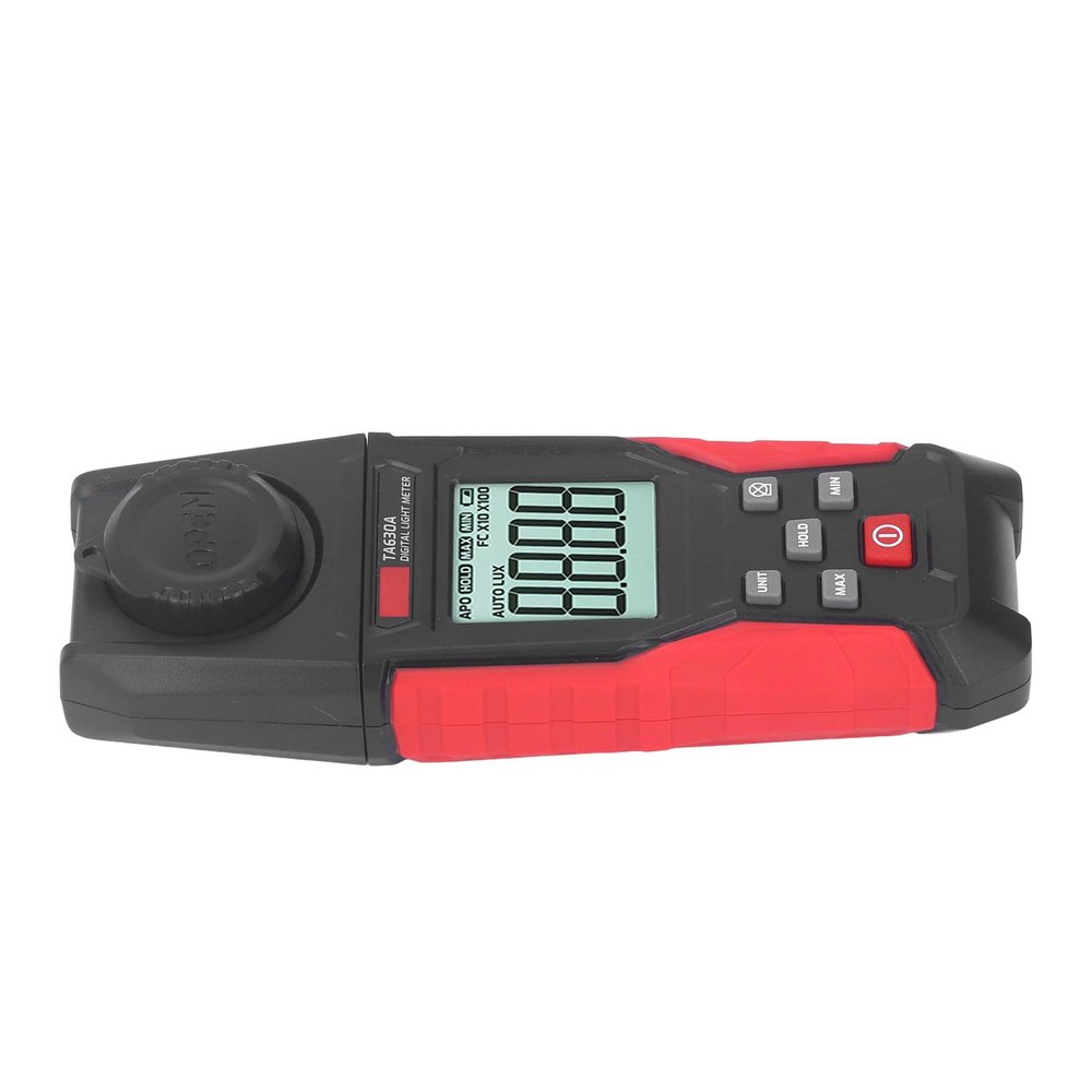 Digital Illuminometer Light Digital Illuminometer,Luxmeter Meter 200000 LX Range for Homes Warehouses