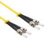 2m ST/UPC-ST/UPC Singlemode Duplex OFNR 2.0mm Fiber Optic Patch Cable view 1