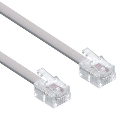 14Ft RJ11 Modular Telephone Cable Reverse