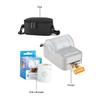 HP Sprocket Panorama Instant Portable Color Label & Photo Printer (Grey) Starter Bundle with case Zink roll view 4