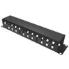 2U Cable Manager 12-Finger Duct with Cover view 1