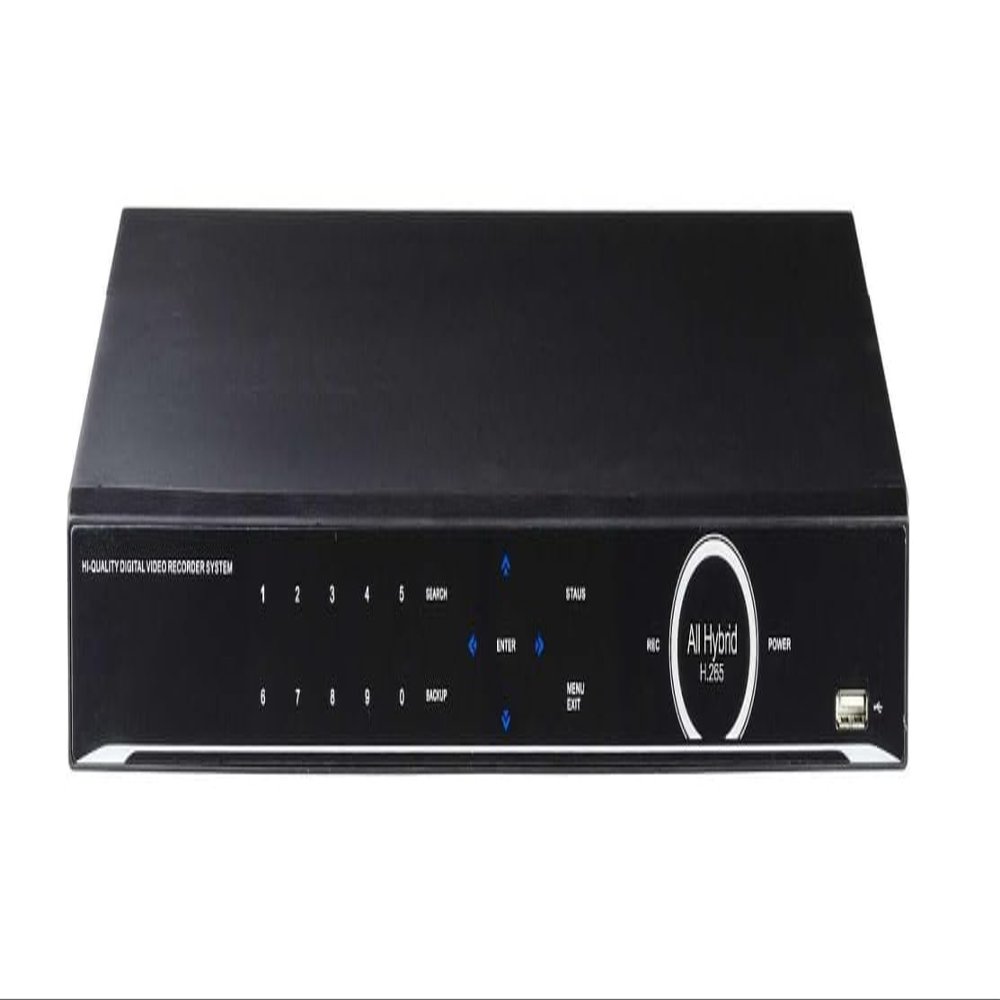 Eyemax Magic Viewer Prestige Series 16CH Penta-Brid CCTV DVR System Suport Cameras Upto 5MP,for HD-TVI, HD-CVI, HD-AHD, 960H Analog Cameras 6TB HDD