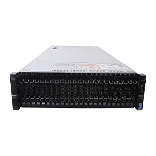 Dell PowerEdge R730xd, 2X E5-2640 v4 2.4GHz 10-Core CPUs, 256GB DDR4 RAM, PERC H730, 24x 1TB SATA, 2X 1GbE/2x 10Gb SFP+, Rails, Black (Renewed)