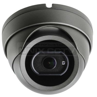 Eyemax TIB-B8422 8MP 4K UHD Eyeball Night Vision Camera 3.6mm Fixed Lens in/Outdoor use Dark Gray Color 12V DC