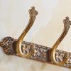Coat Rack Antique Coat Racks, European Row Hooks, Retro Hooks, Clothes Living Room Wall Hanging Bathroom Wardrobe Door Coat Hook Wall Hooks (Color : B, Size : 5 Hook) view 2