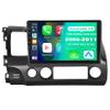10.1" Android 12 Car Stereo for Honda Civic 2006-2011 (8th Gen) | Wireless Apple CarPlay & Android Auto | Bluetooth 5.0 | WiFi GPS Navigation | 2GB RAM 64GB ROM | HD Touchscreen Head Unit view 1