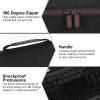 ZUJFPL EVA Hard Case Compatible with JBL Charge 5 / Charge 4 Bluetooth Portable SpeakerFit for JBL Charge 4 / Charge 5 Premium Travel Protective Carrying Storage Bag(Black) view 2